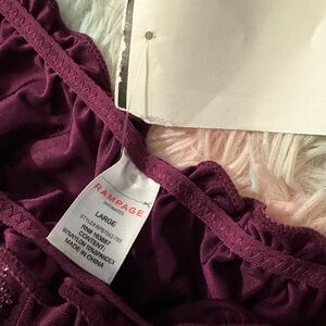 Rampage Deep Purple Women's Panties